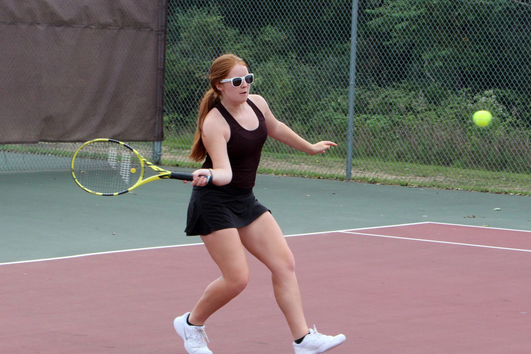Chippewa Falls at Menomonie girls tennis 9-3-19